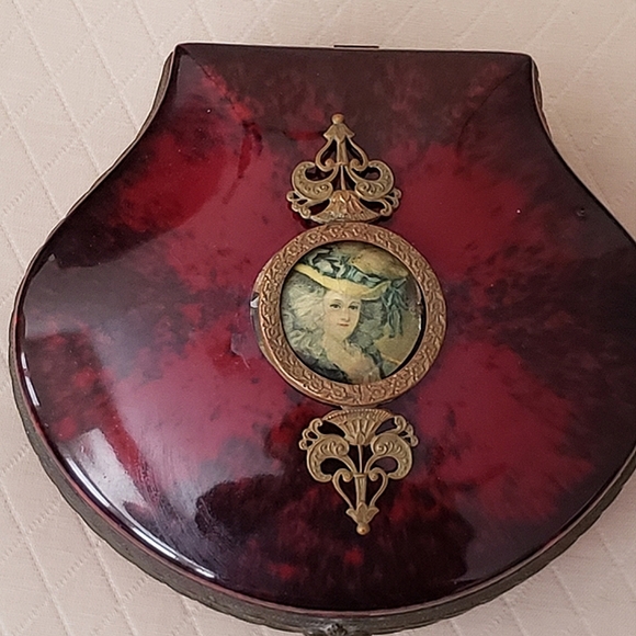 Antique PM Sevres Large Trinket Box  VINTAGE - Picture 3 of 14